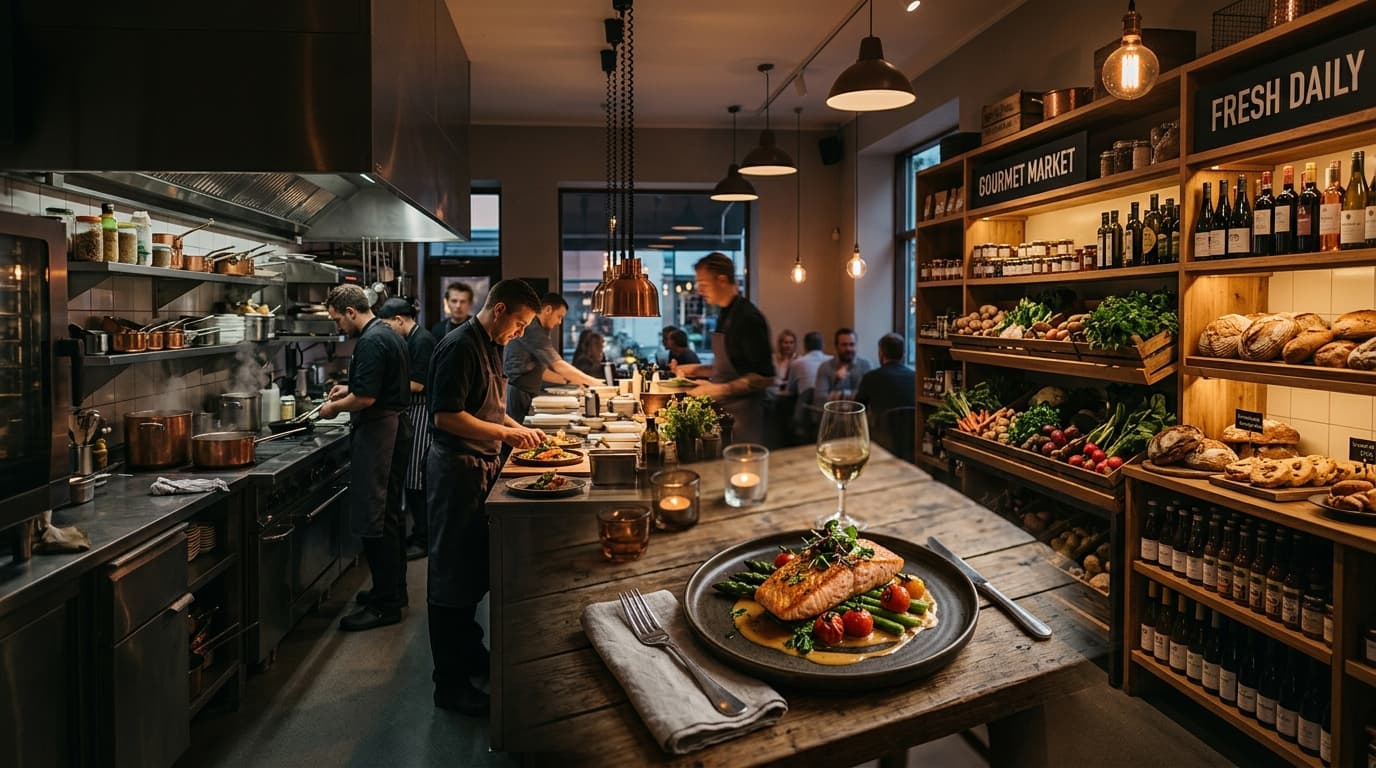 Sanga Eats Vendor Storefront & Kitchen